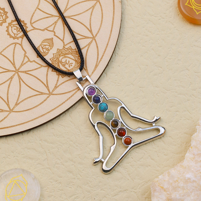 Collier de méditation des chakras Olivenorma 
