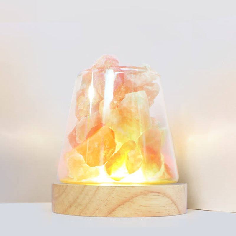 Four Seasons - Lampe d'aromathérapie en cristal avec diffuseur d'huiles essentielles - Cornaline - Menthe - image 10