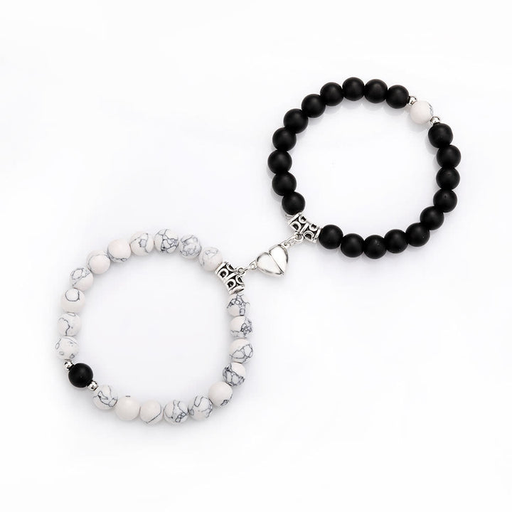 Ensemble de 2 bracelets magnétiques Olivenorma pour couple 