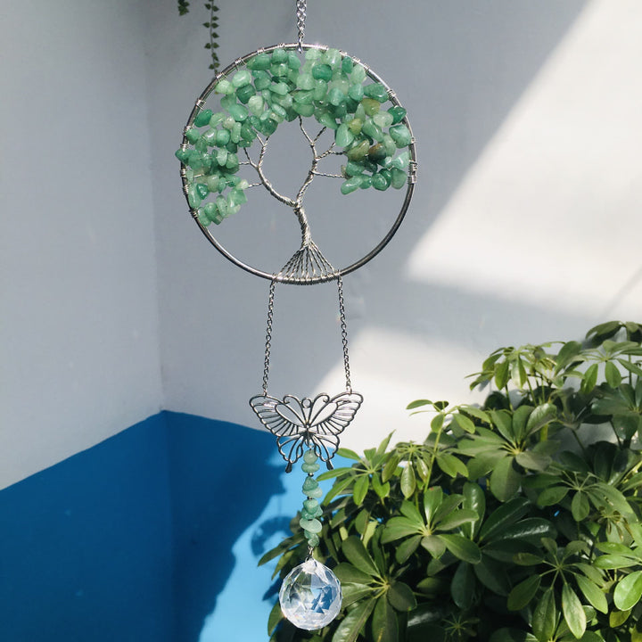 Pendentif décoratif en forme de papillon de l'arbre de vie Olivenorma 
