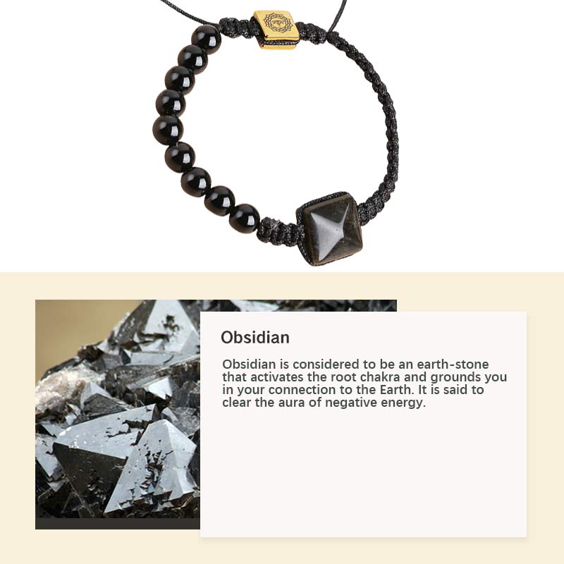 Bracelet de protection en œil de tigre naturel