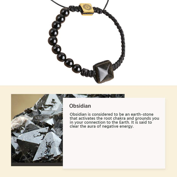 Bracelet de protection en œil de tigre naturel