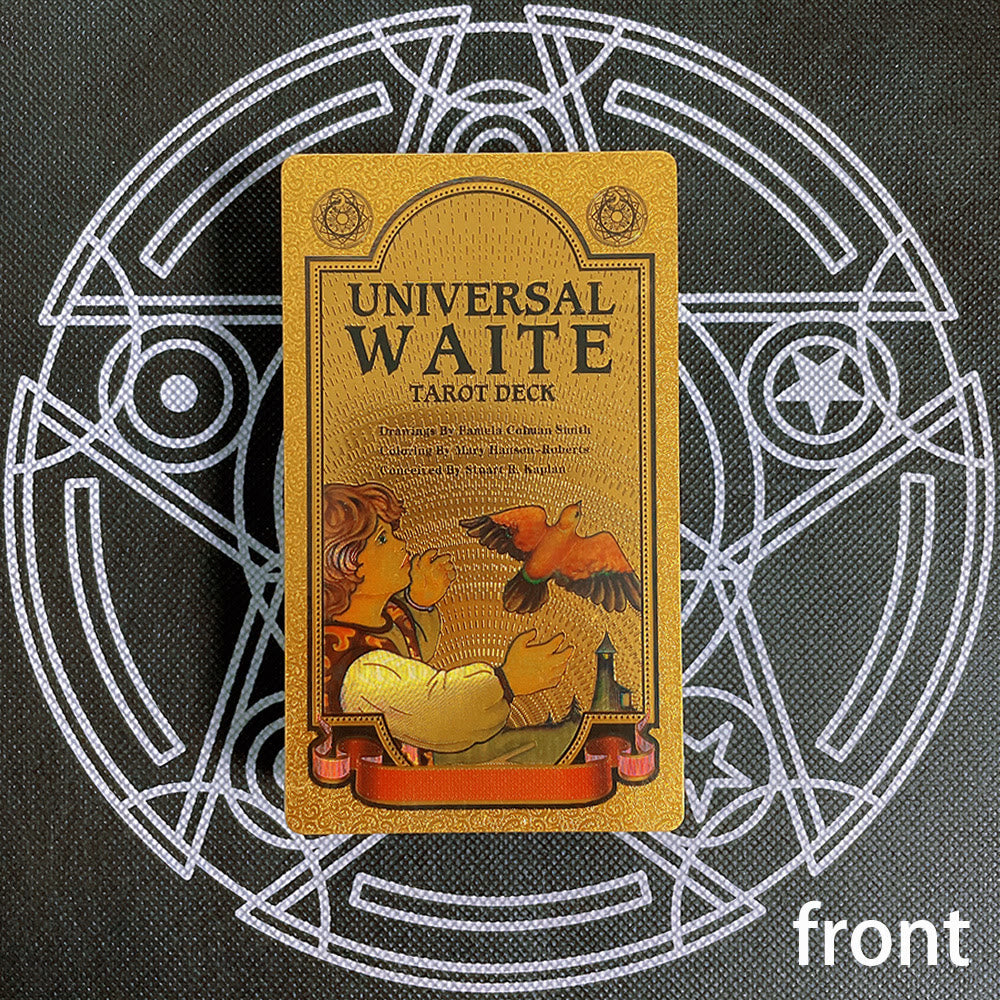 Cartes de tarot classiques Olivenorma Bronzing Golden Sun