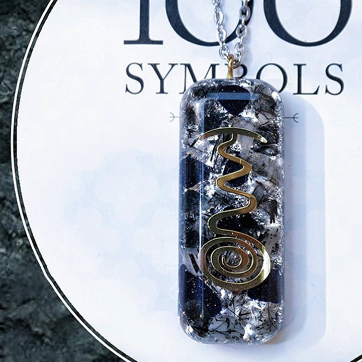 Collier Orgone Chevalier Noir Olivenorma 