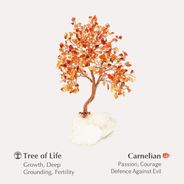 Olivenorma Je suis créatif - Arbre Feng Shui Cornaline 