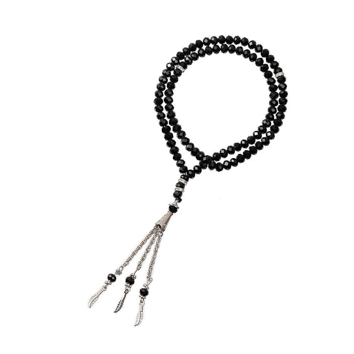Bracelet chapelet musulman Olivenorma 99 perles de prière de 8 cm