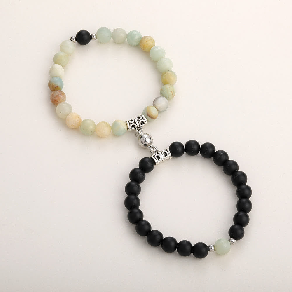 Ensemble de 2 bracelets magnétiques Olivenorma pour couple 