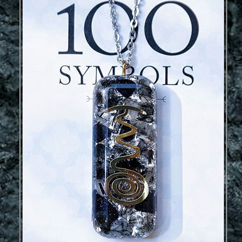 Collier Orgone Chevalier Noir Olivenorma 