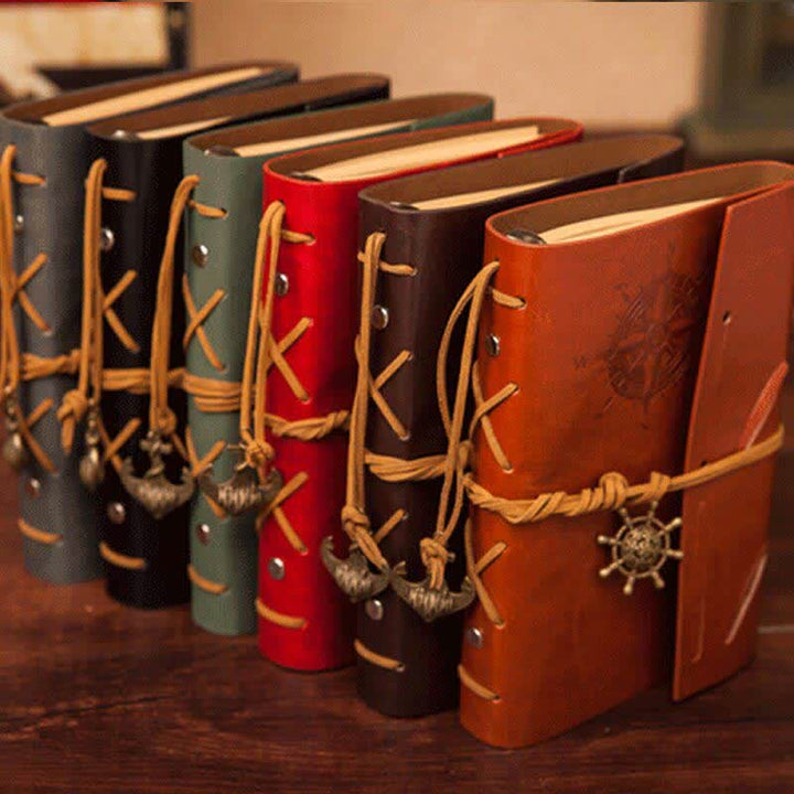 Journal avec couverture en cuir vintage Olivenorma - image 19