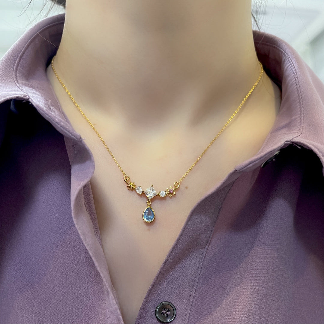 Collier inspiré du dessin animé Sailor Jupiter d' Olivenorma