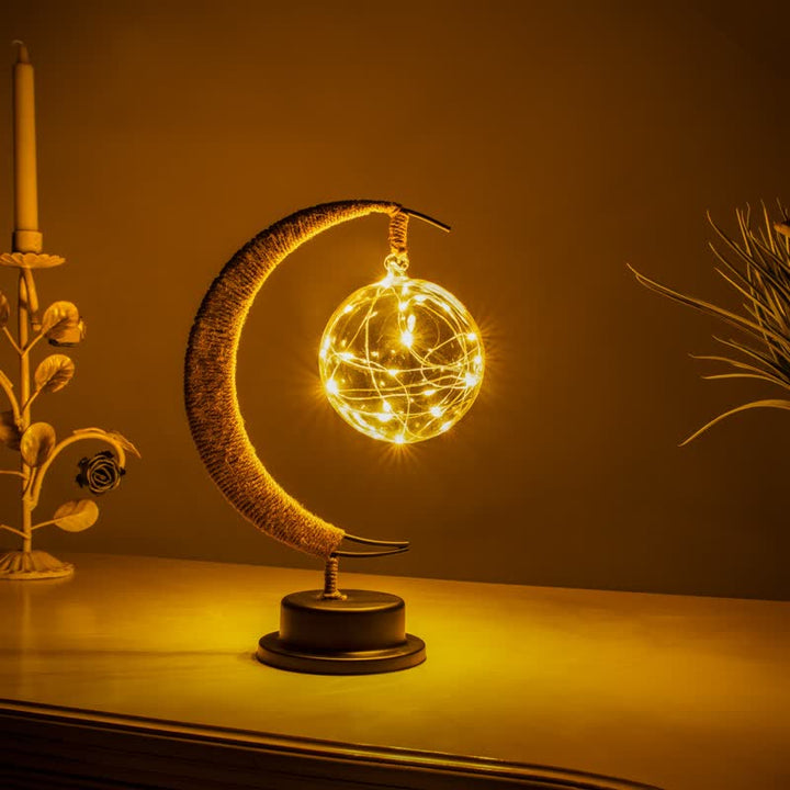 Lampe lunaire enchantée Olivenorma Décoration de Noël 