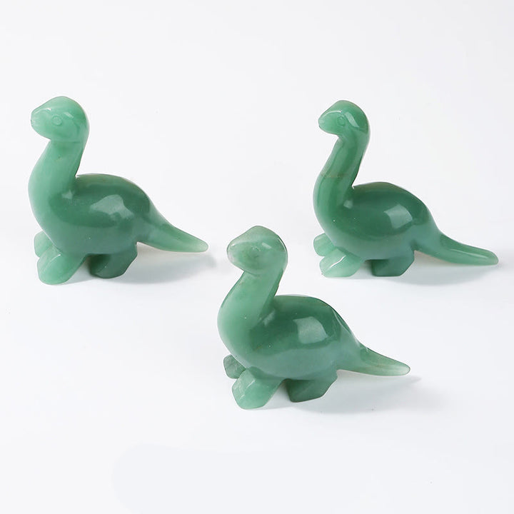 Olivenorma 2,5 pouces Cristal Dinosaure Home Doctor Décoration en pierres précieuses 