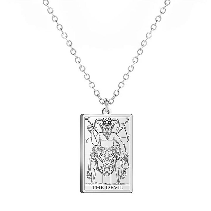 Colliers de tarot en acier inoxydable Olivenorma