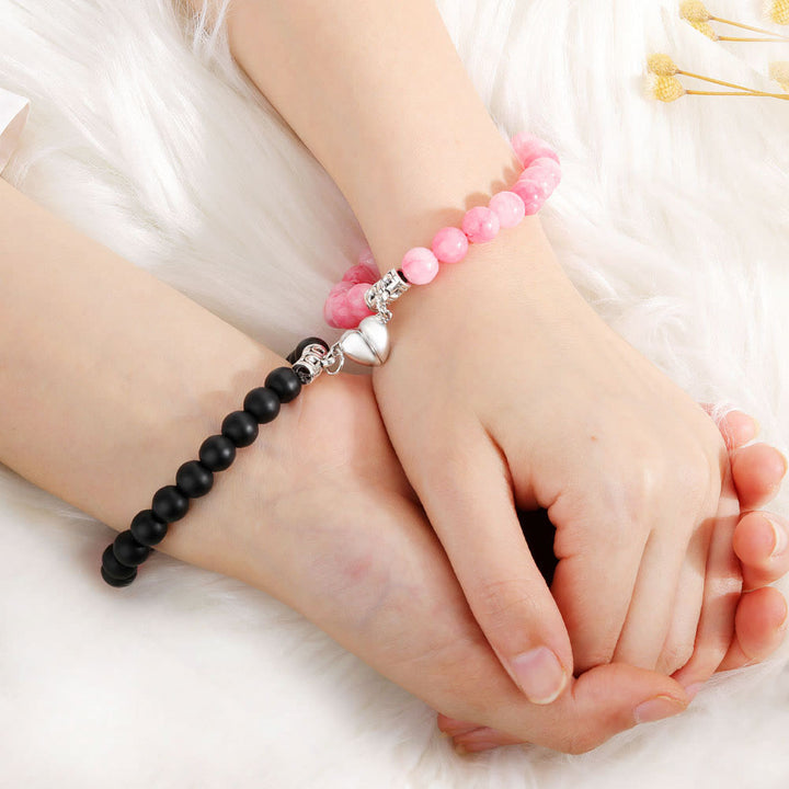 Ensemble de 2 bracelets magnétiques Olivenorma pour couple 