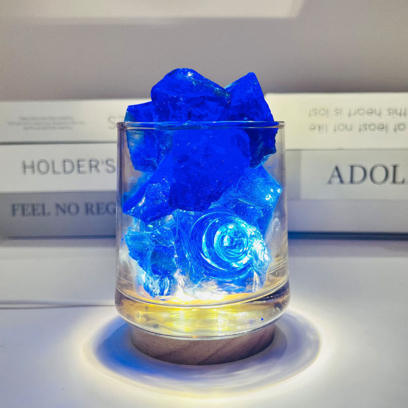 Coffret cadeau diffuseur sans flamme Olivenorma Lampe d'aromathérapie en cristal 