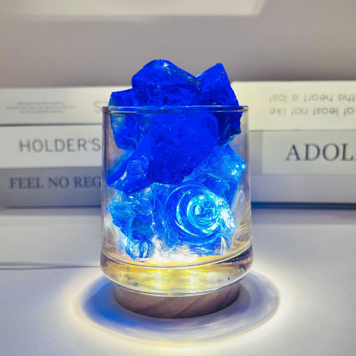 Coffret cadeau diffuseur sans flamme Olivenorma Lampe d'aromathérapie en cristal 