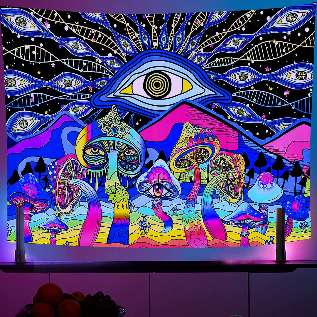 Tapisserie murale violette claire pour dortoir Olivenorma