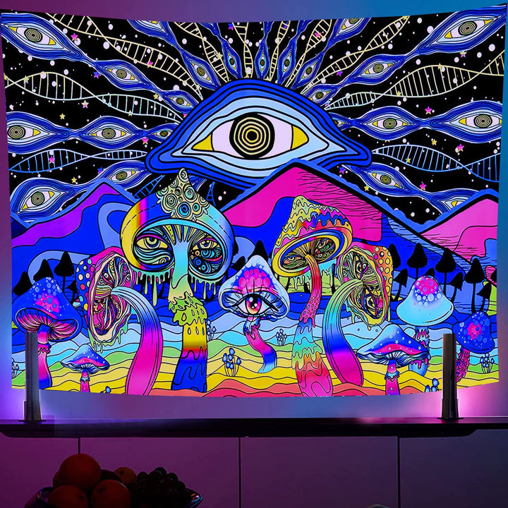 Tapisserie murale violette claire pour dortoir Olivenorma