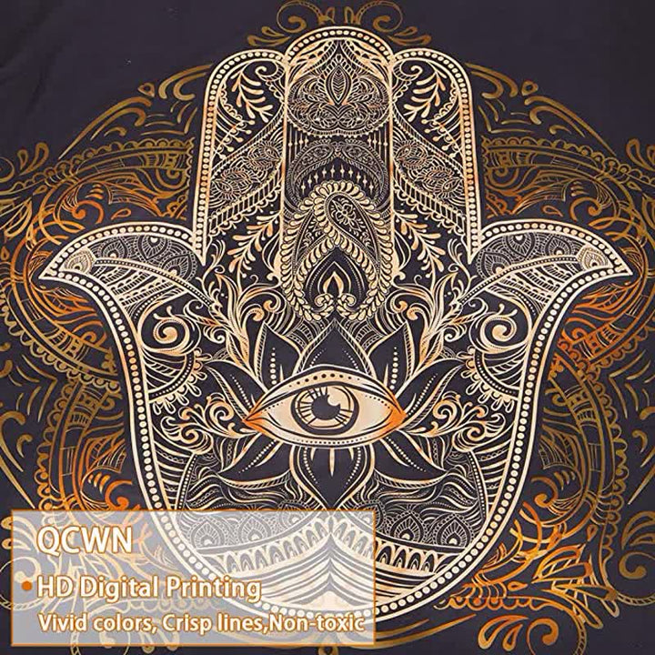Tapisserie murale de protection vintage Hamsa