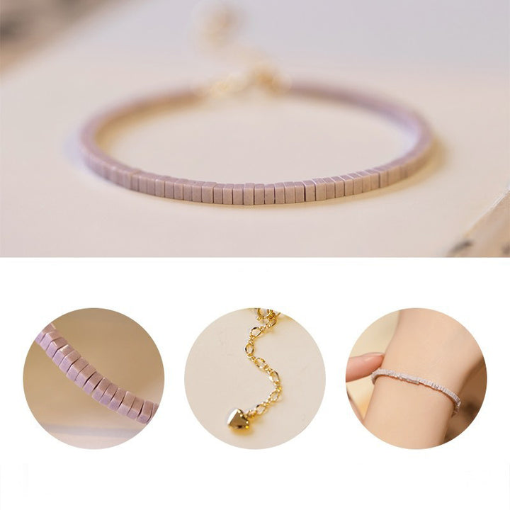 Lover Stone - Bracelet de guérison en lépidolite 