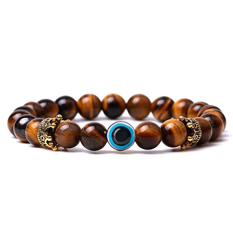 Bracelet de protection contre le mauvais œil en turquoise Olivenorma