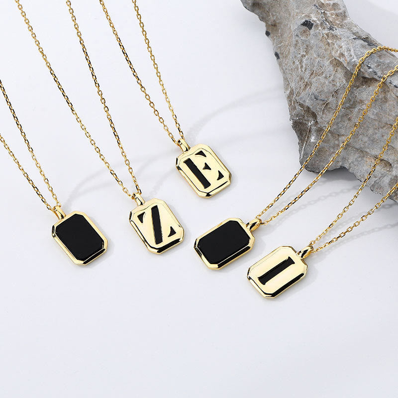 Collier Initiale Personnalisable en Or Olivenorma - image 30