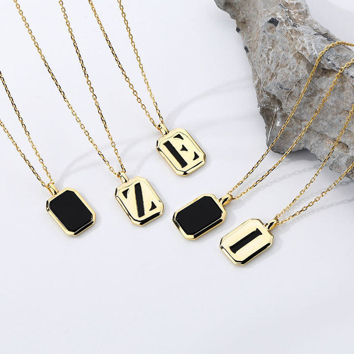 Collier Initiale Personnalisable en Or Olivenorma - image 30