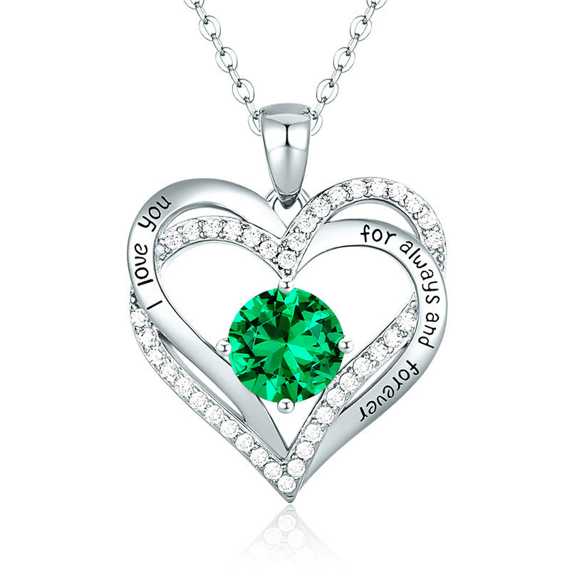 Olivenorma « Je t'aimerai toujours » – Collier cœur pierre de naissance Amour éternel - image 14