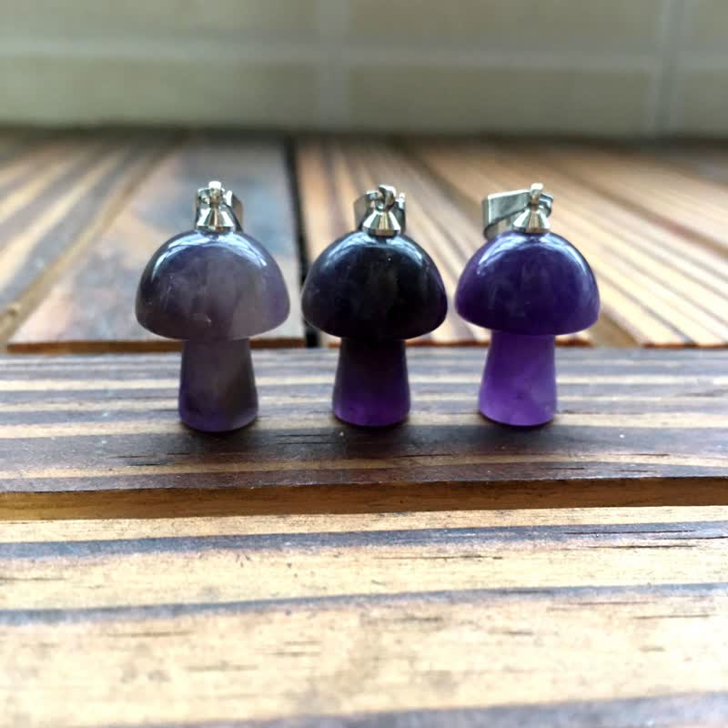 Collier de guérison en forme de champignon d'harmonisation spirituelle Olivenorma 