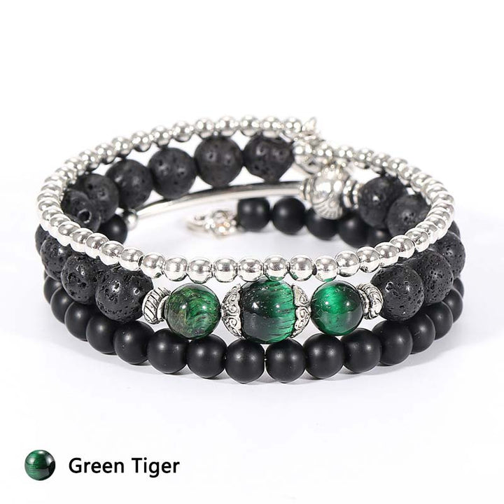 Bracelet en pierre de protection en cristal naturel