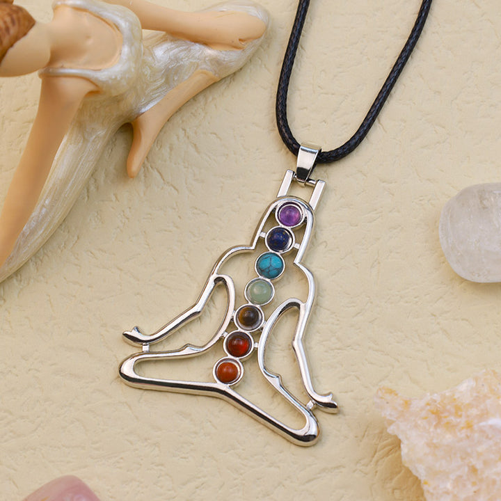 Collier de méditation des chakras Olivenorma 