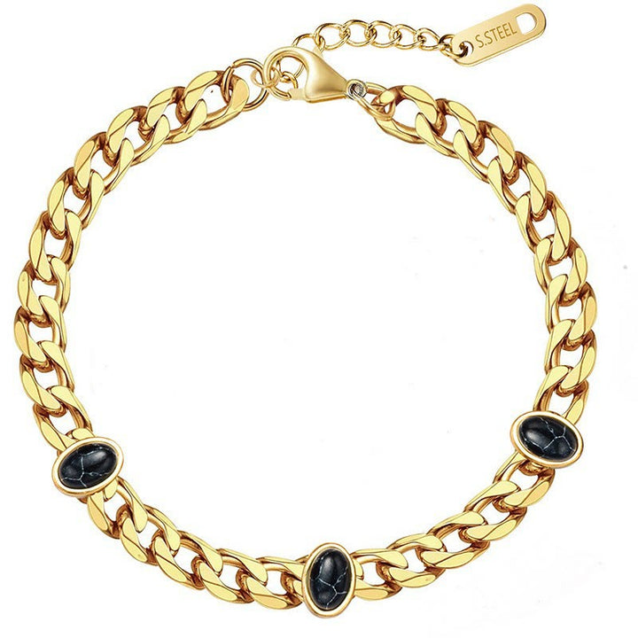 Ensemble de bracelets empilables en forme d'étoiles en turquoise naturelle Olivenorma