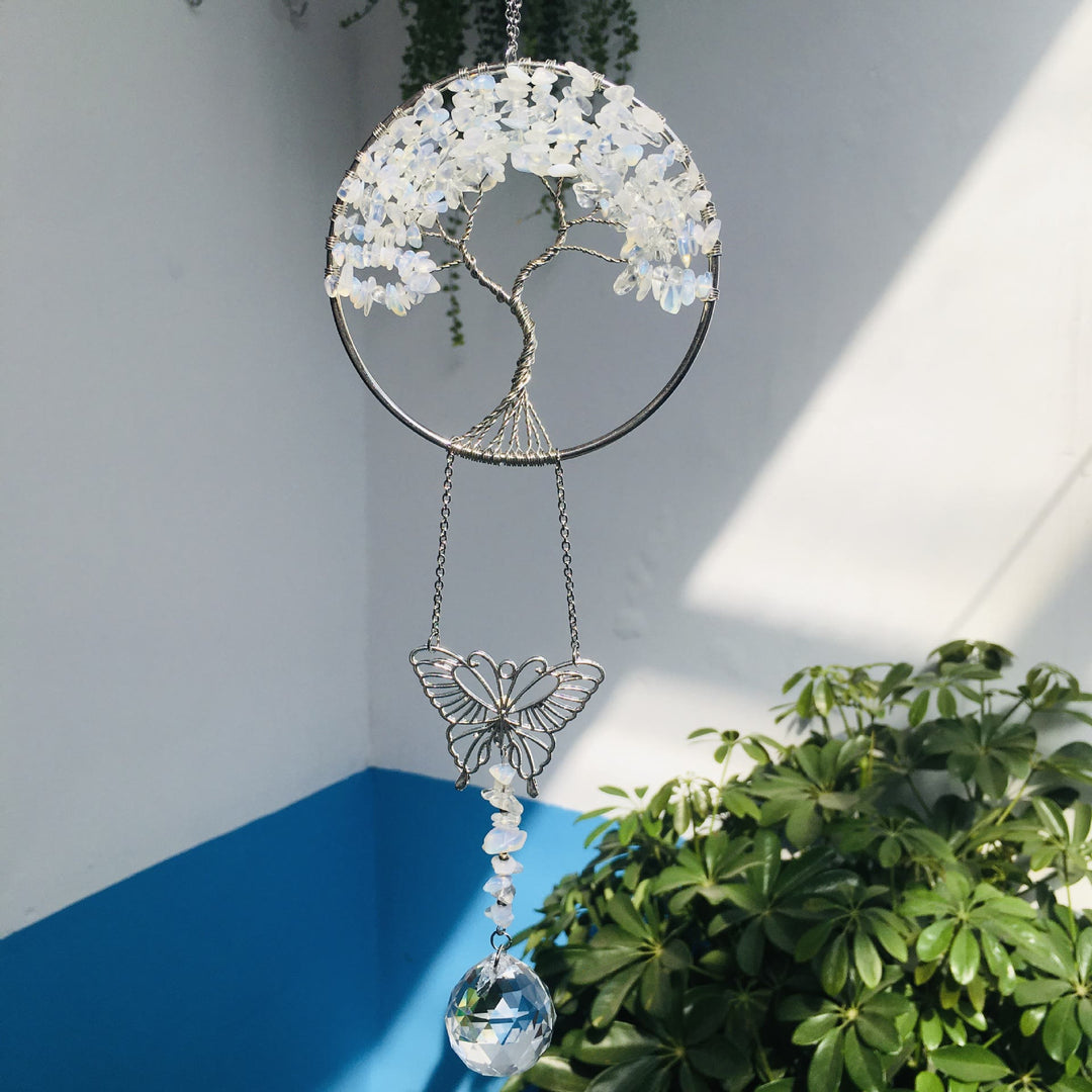 Pendentif décoratif en forme de papillon de l'arbre de vie Olivenorma 