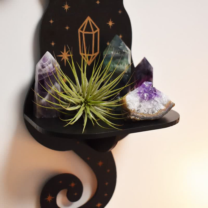 Etagère en cristal pour autel de chat céleste Olivenorma