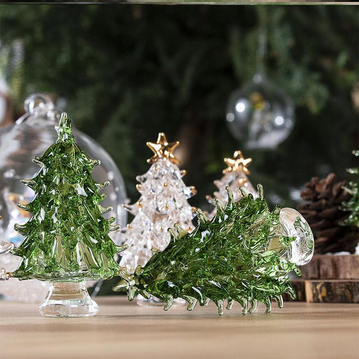 Décoration de sapin de Noël en cristal Olivenorma 