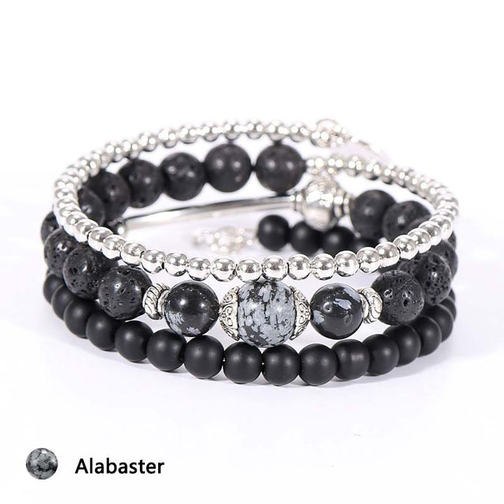 Bracelet en pierre de protection en cristal naturel