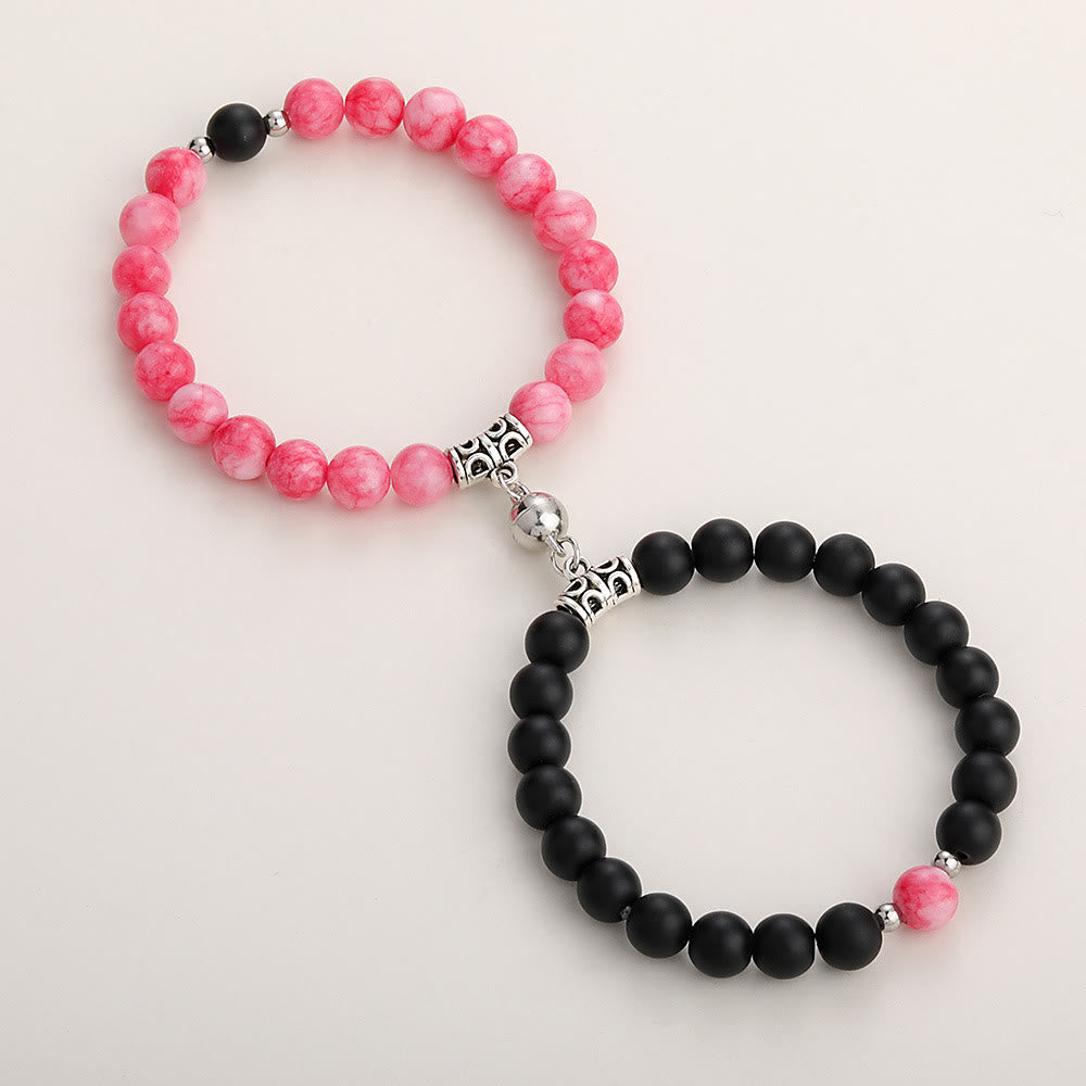 Ensemble de 2 bracelets magnétiques Olivenorma pour couple 