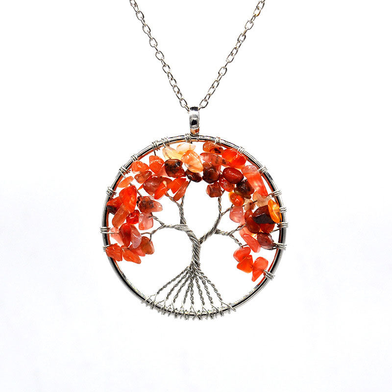 Collier de guérison des chakras orgonite Olivenorma 
