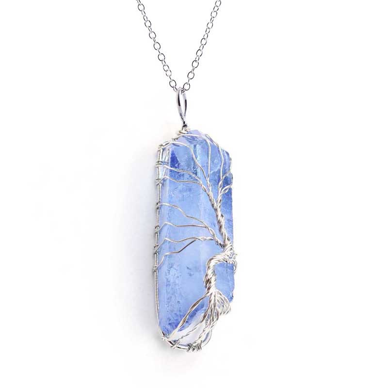 Olivenorma « Énergie de Vie » – Collier en cristal Arbre de vie 