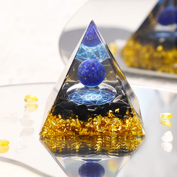 Lettre Sphère Lapis Lazuli Olivenorma 1972 Pyramide Orgone 