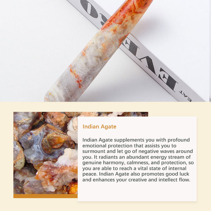 Baguettes de cristal de guérison en cristal naturel Olivenorma