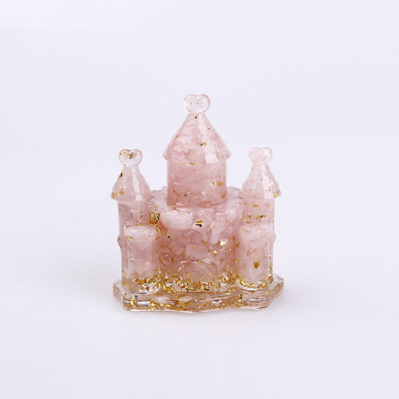 Décoration de château en pierres précieuses époxy cristal naturel Olivenorma
