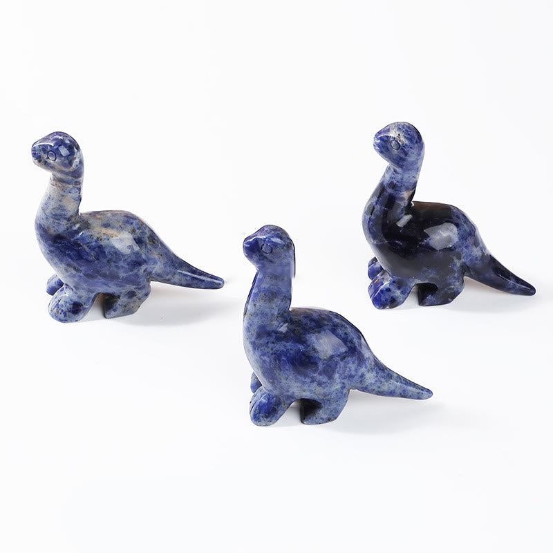 Olivenorma 2,5 pouces Cristal Dinosaure Home Doctor Décoration en pierres précieuses 