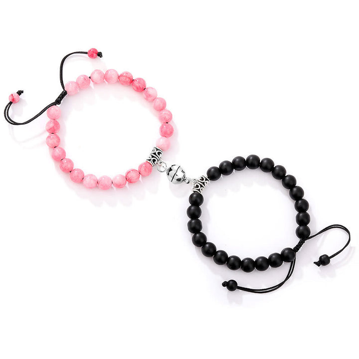 Ensemble de 2 bracelets magnétiques Olivenorma pour couple 