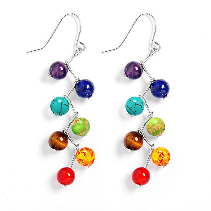 Boucles d'oreilles de guérison des chakras Orgone Olivenorma