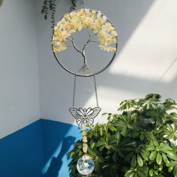 Pendentif décoratif en forme de papillon de l'arbre de vie Olivenorma 