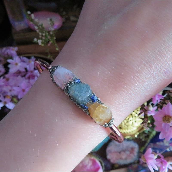 Bracelet personnalisé avec pierre de naissance et signification Olivenorma