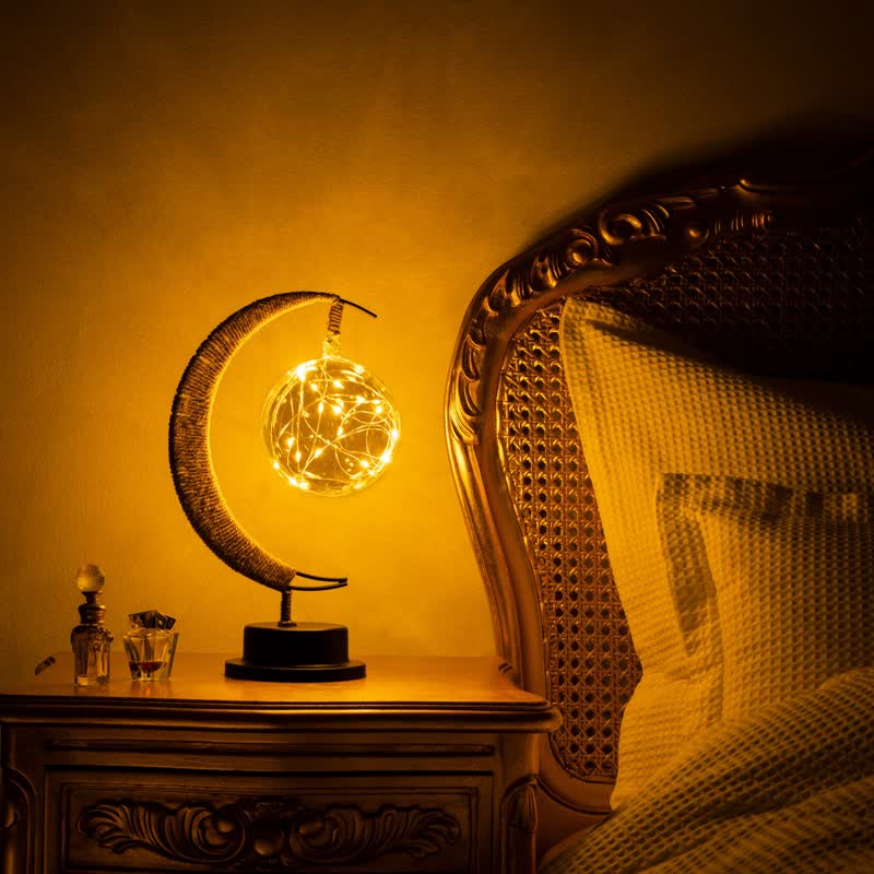 Lampe lunaire enchantée Olivenorma Décoration de Noël 