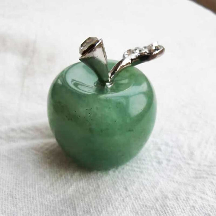 Décoration en pierres précieuses de pomme de fruit de la paix Olivenorma