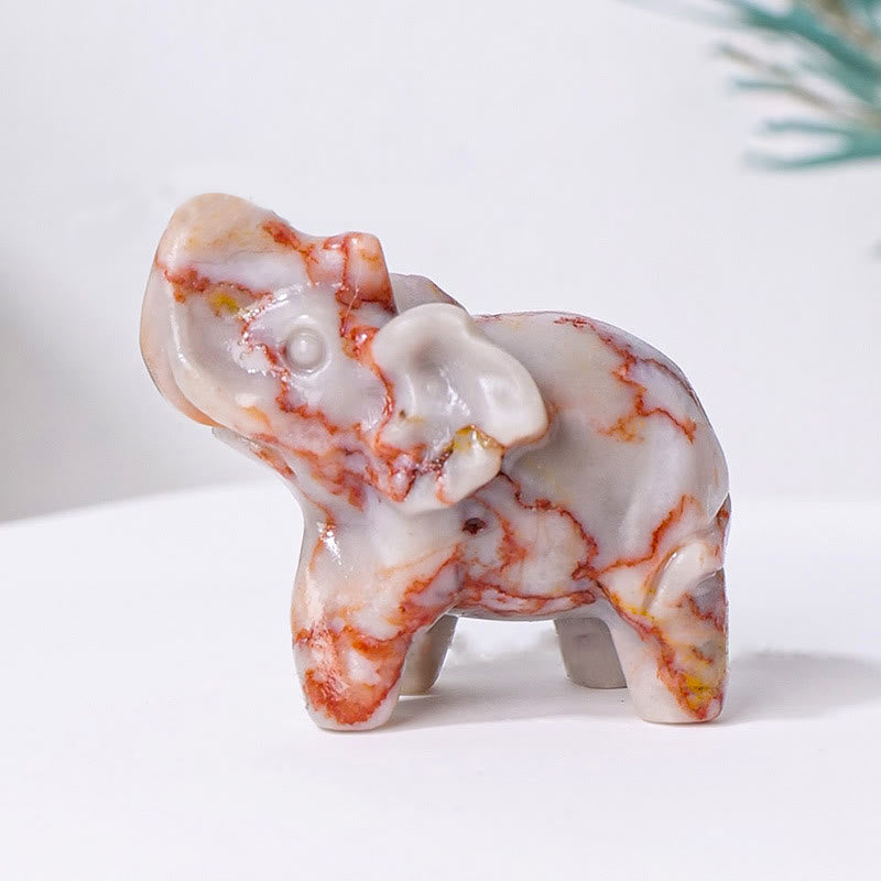Ornement en pierre précieuse sculptée en cristal naturel Olivenorma - Rhodochrosite - image 30